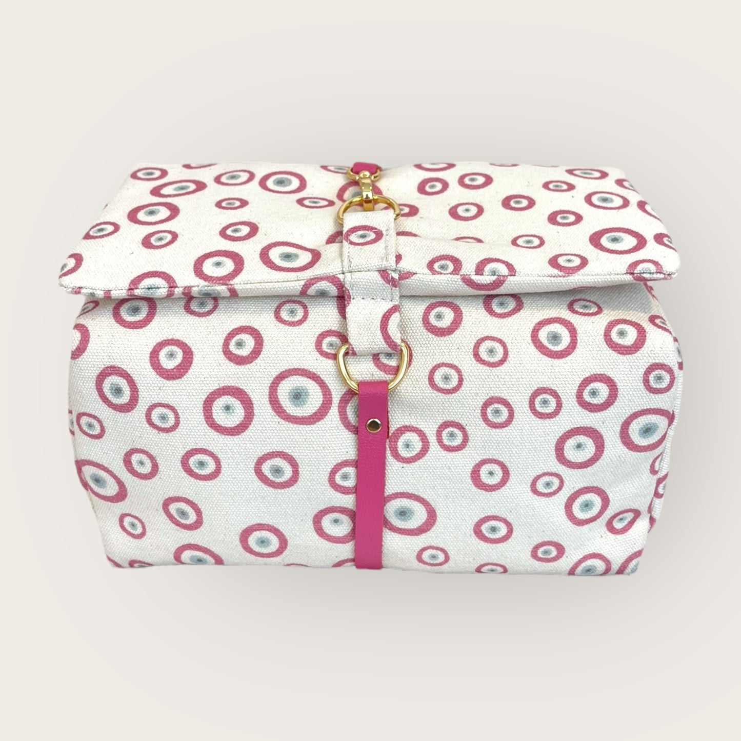 Necessaire Fita Good Vibes Rosa