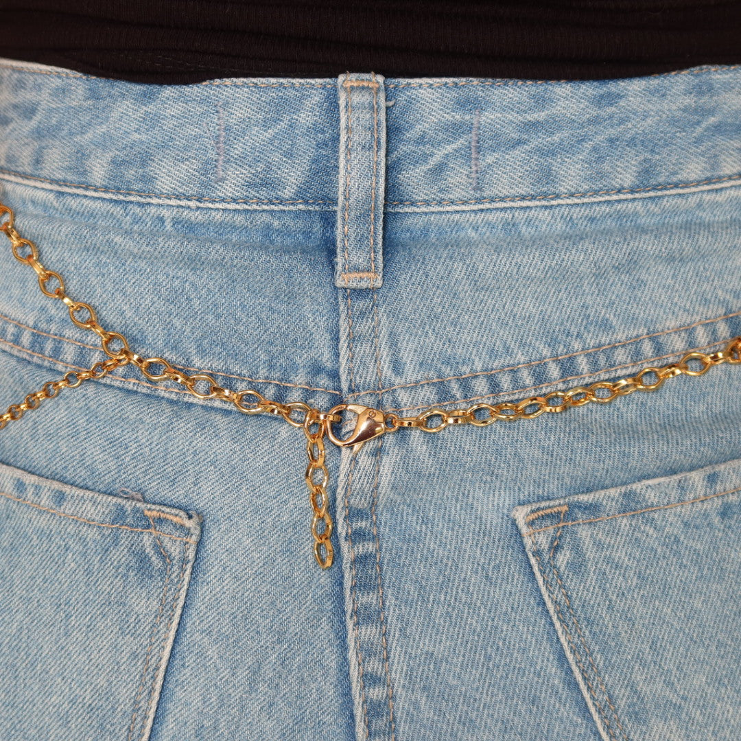 Body Chain Nossa Senhora Dourado