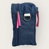 Mala Jeans Escuro PET (interno olhinho azul)