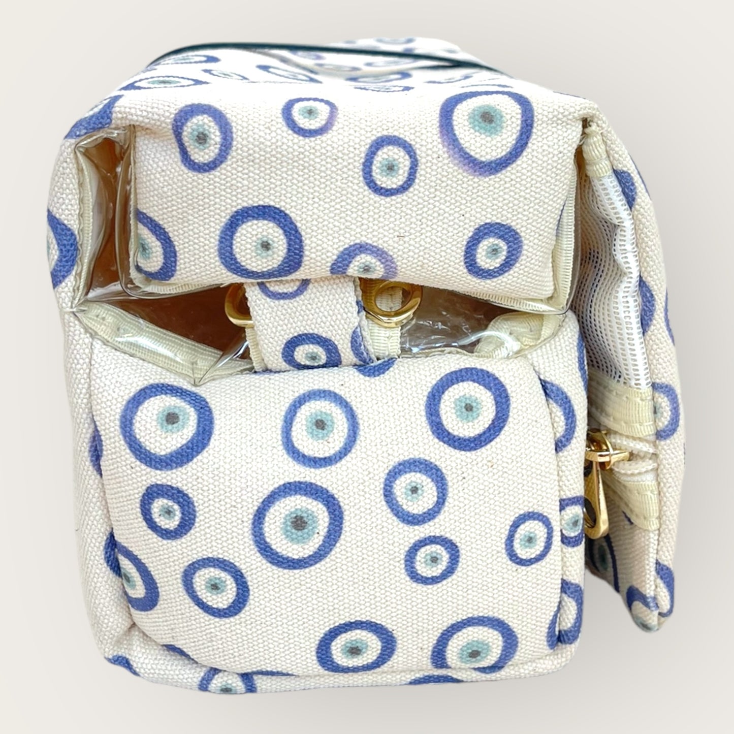Necessaire Fita Good Vibes Azul