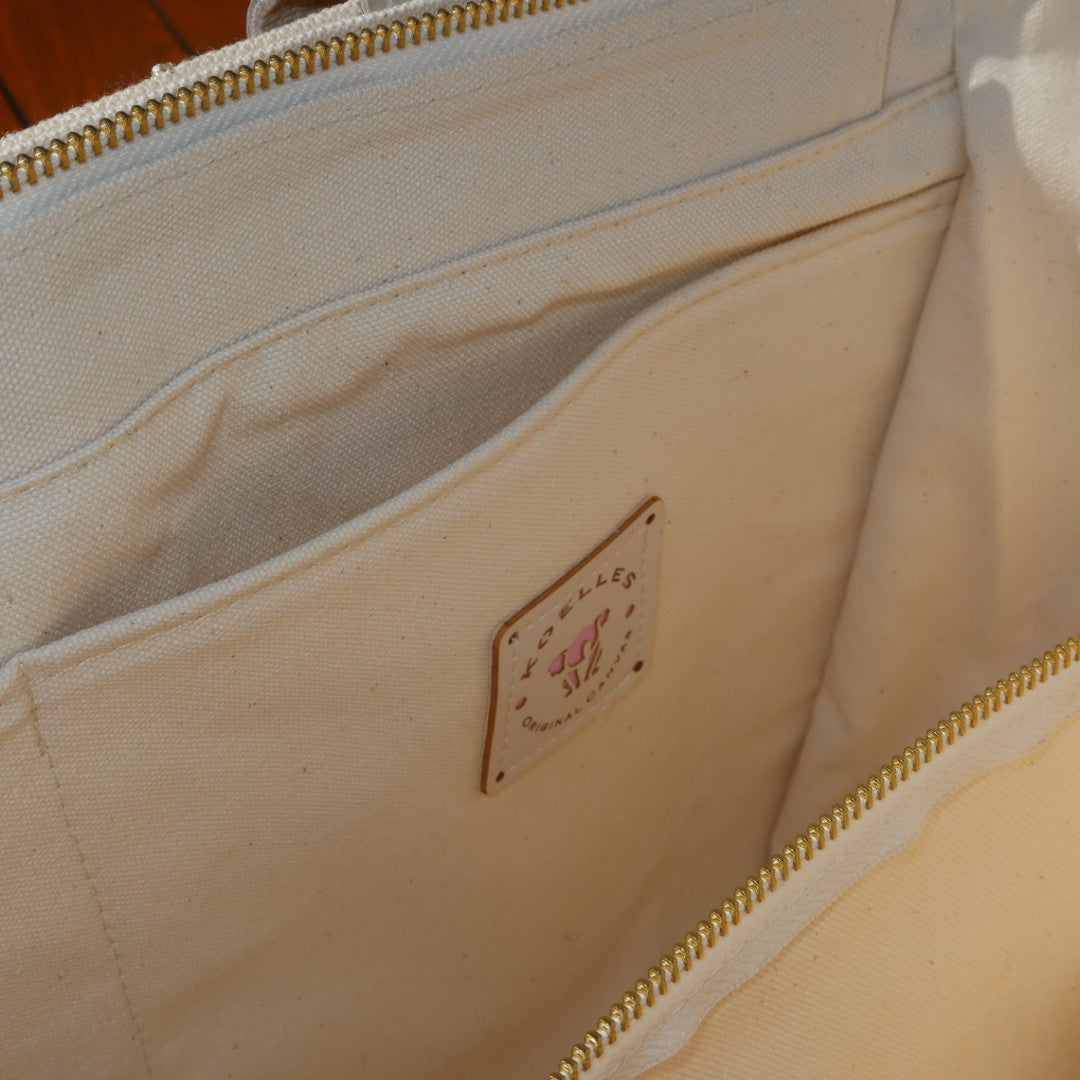 Bolsa Nuna Rosa Gold Edition com Zíper