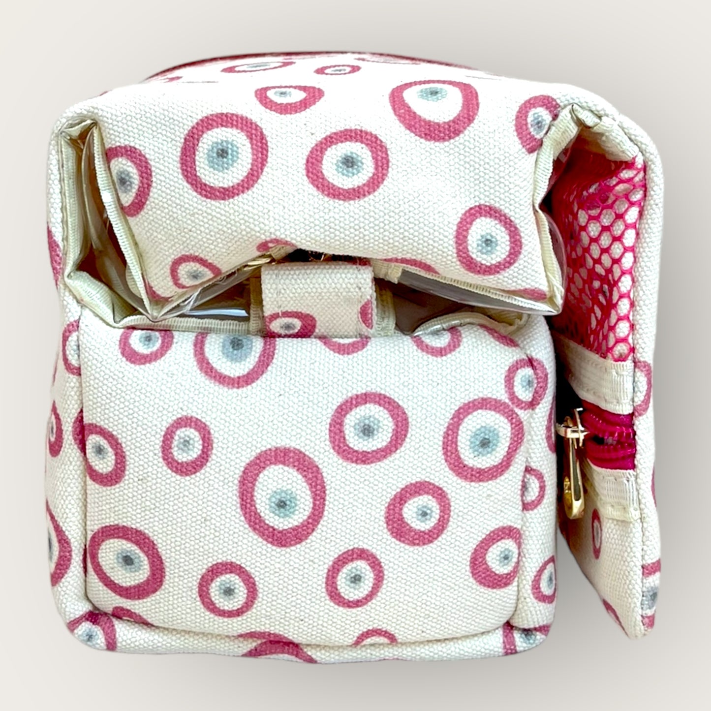 Necessaire Fita Good Vibes Rosa
