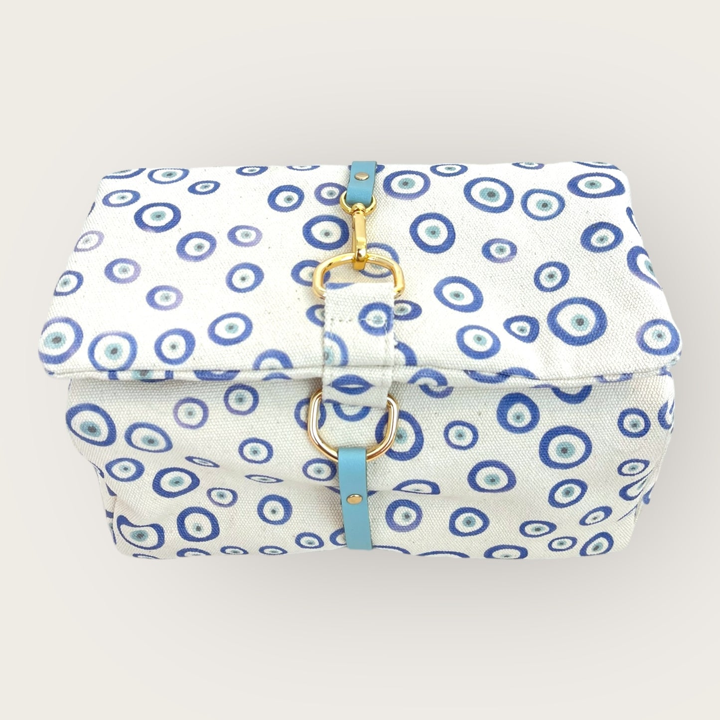 Necessaire Fita Good Vibes Azul