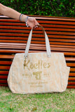 Bolsa Wallow Laranja com Alça de Couro Off White