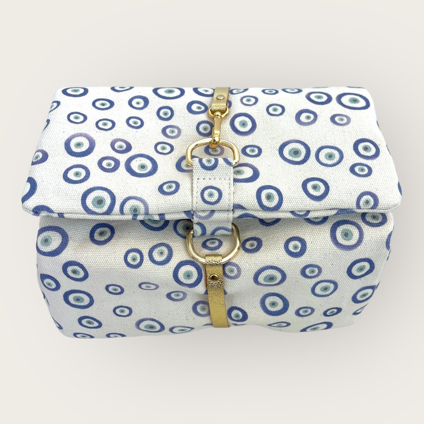 Necessaire Fita Good Vibes Azul