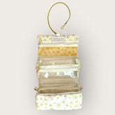 Necessaire Fita Good Vibes Amarelo