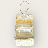 Necessaire Fita Good Vibes Amarelo