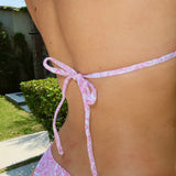 Biquíni Bolinha Arabesque Rosa