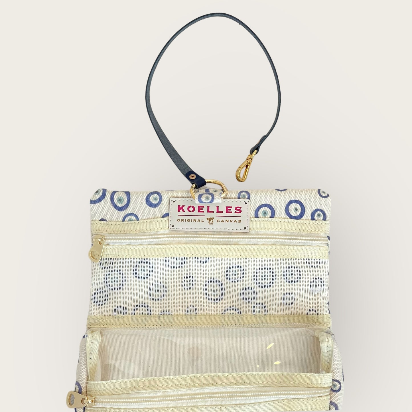 Necessaire Fita Good Vibes Azul