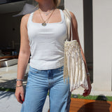 Bolsa Wallow Cru Gold Edition com Zíper