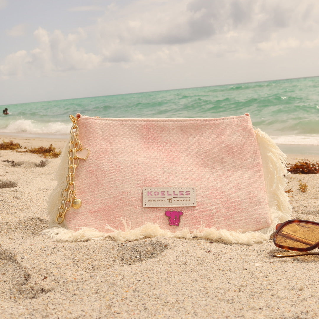 Necessaire Flat Rosa