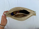 Necessaire Flat Bege