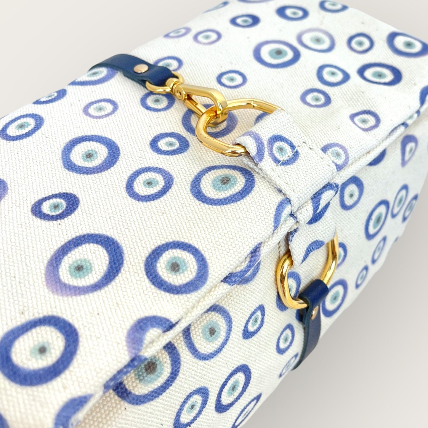 Necessaire Fita Good Vibes Azul