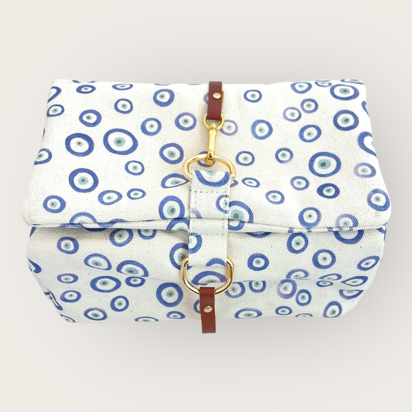 Necessaire Fita Good Vibes Azul