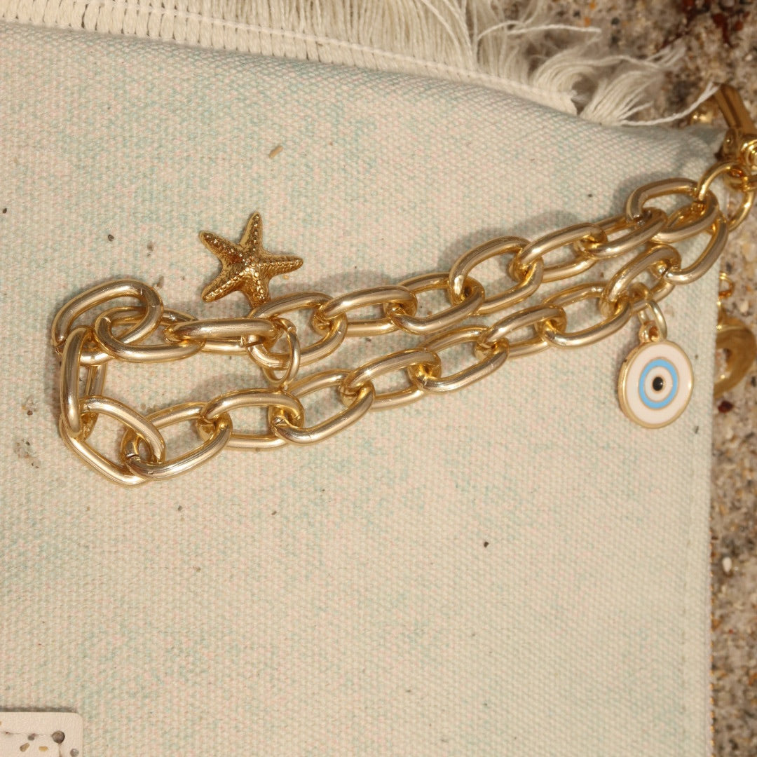 Necessaire Flat Aqua