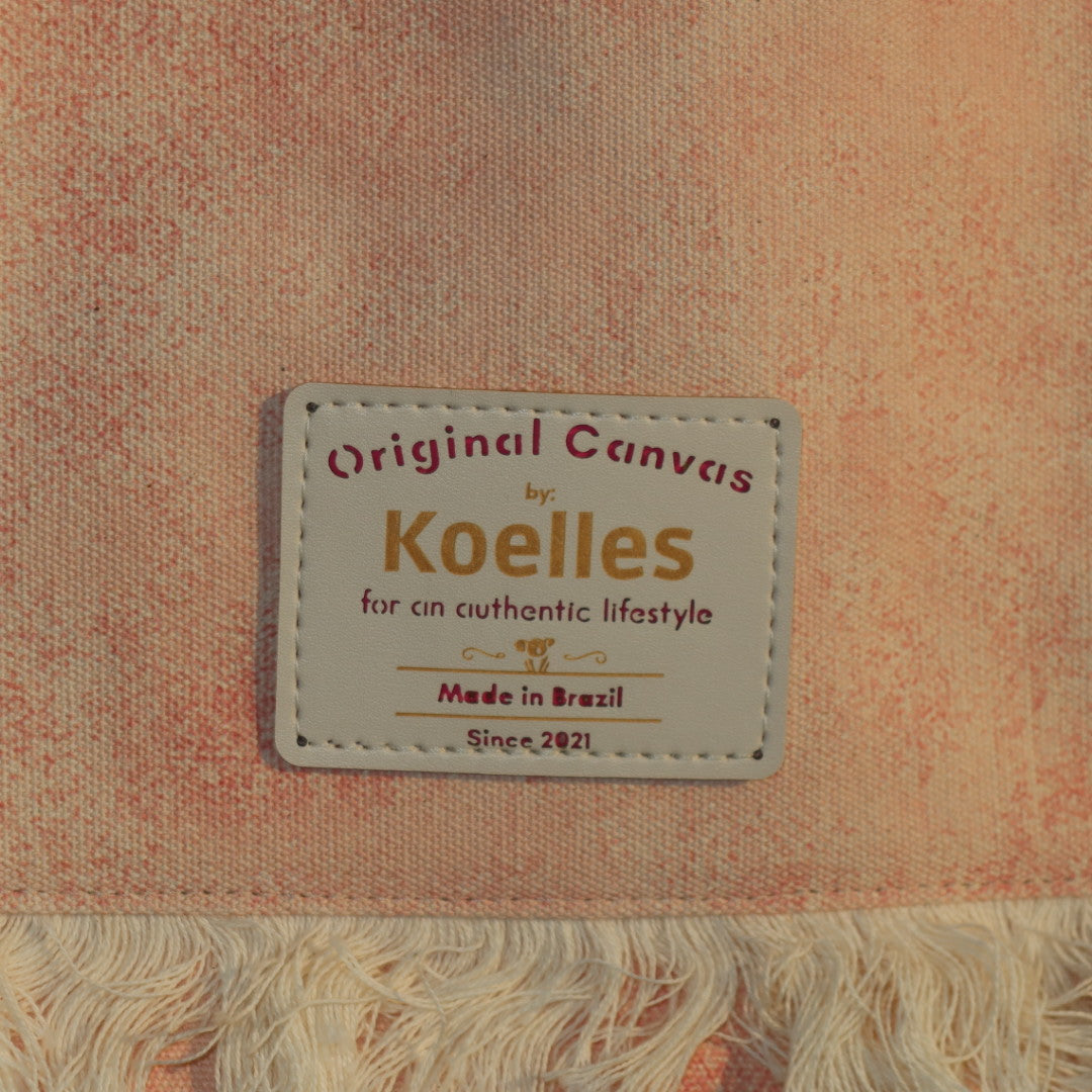 Bolsa Katrin Rosa com Alças de Corrente e Couro Rose Gold e Marrom