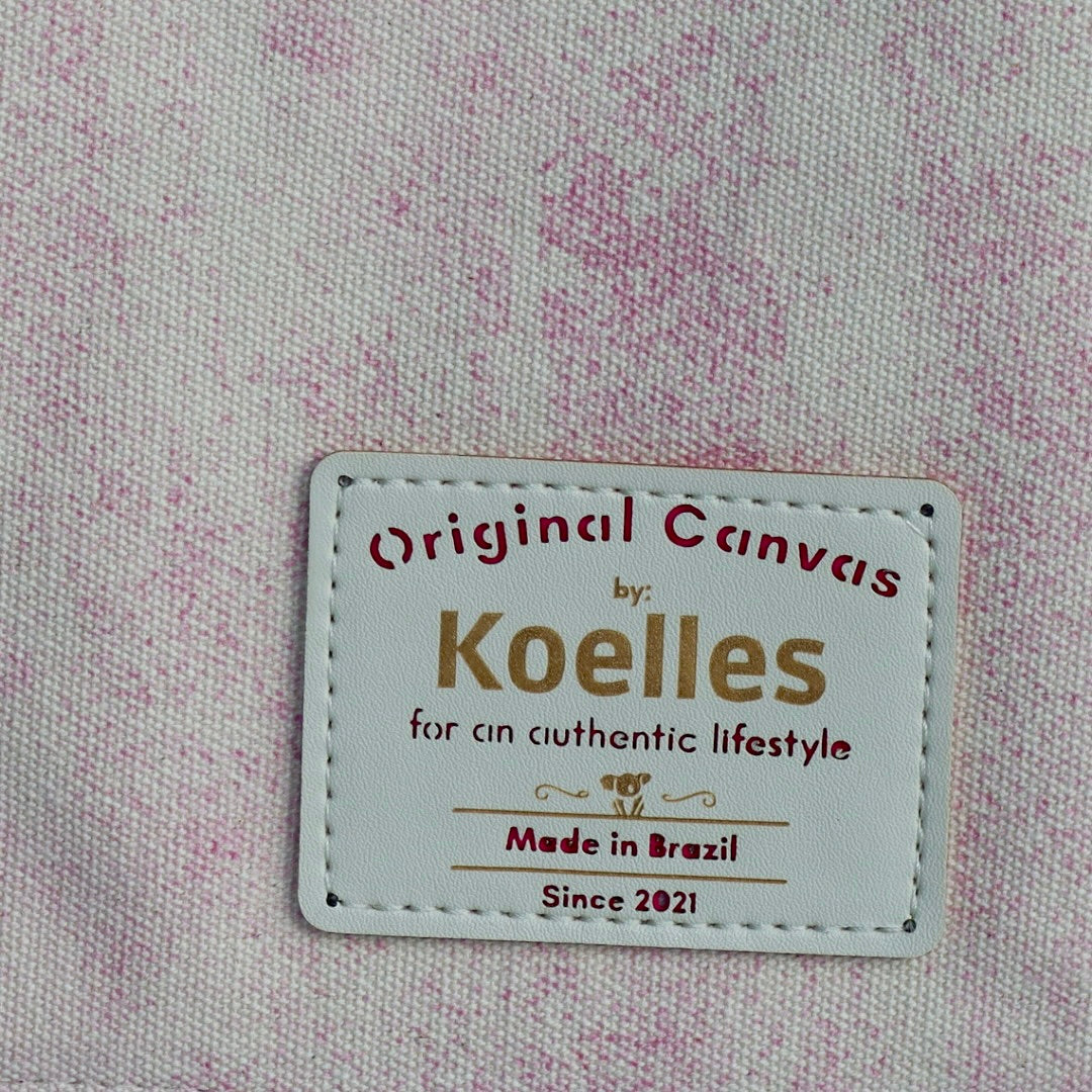 Bolsa Katrin Lilac com Alças de Corrente e Couro Marrom