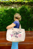 Bolsa Wallow Lilac com Alça de Couro Off White