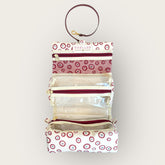 Necessaire Fita Good Vibes Vermelho