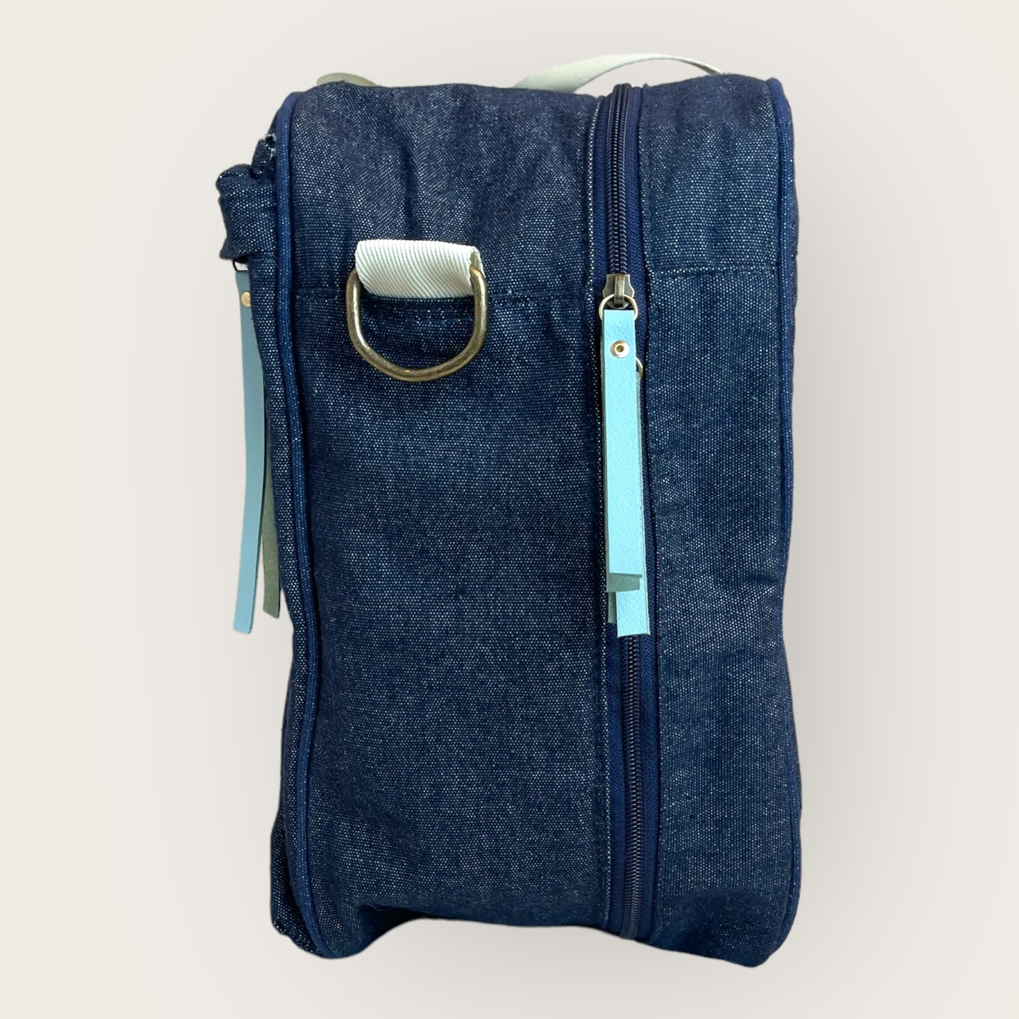 Mala Jeans Escuro PET (interno olhinho azul)