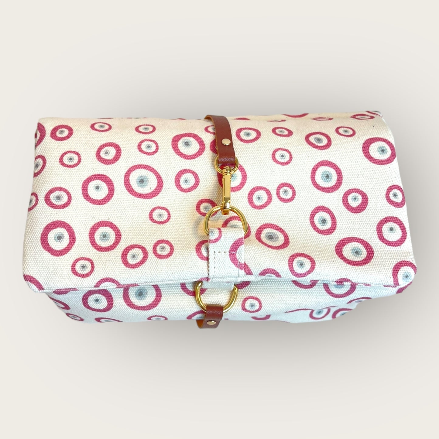 Necessaire Fita Good Vibes Rosa