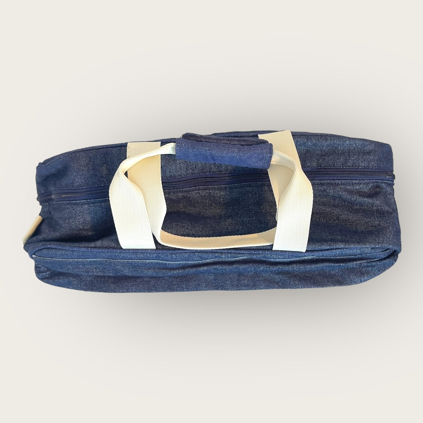 Mala Jeans Escuro PET (interno olhinho azul)