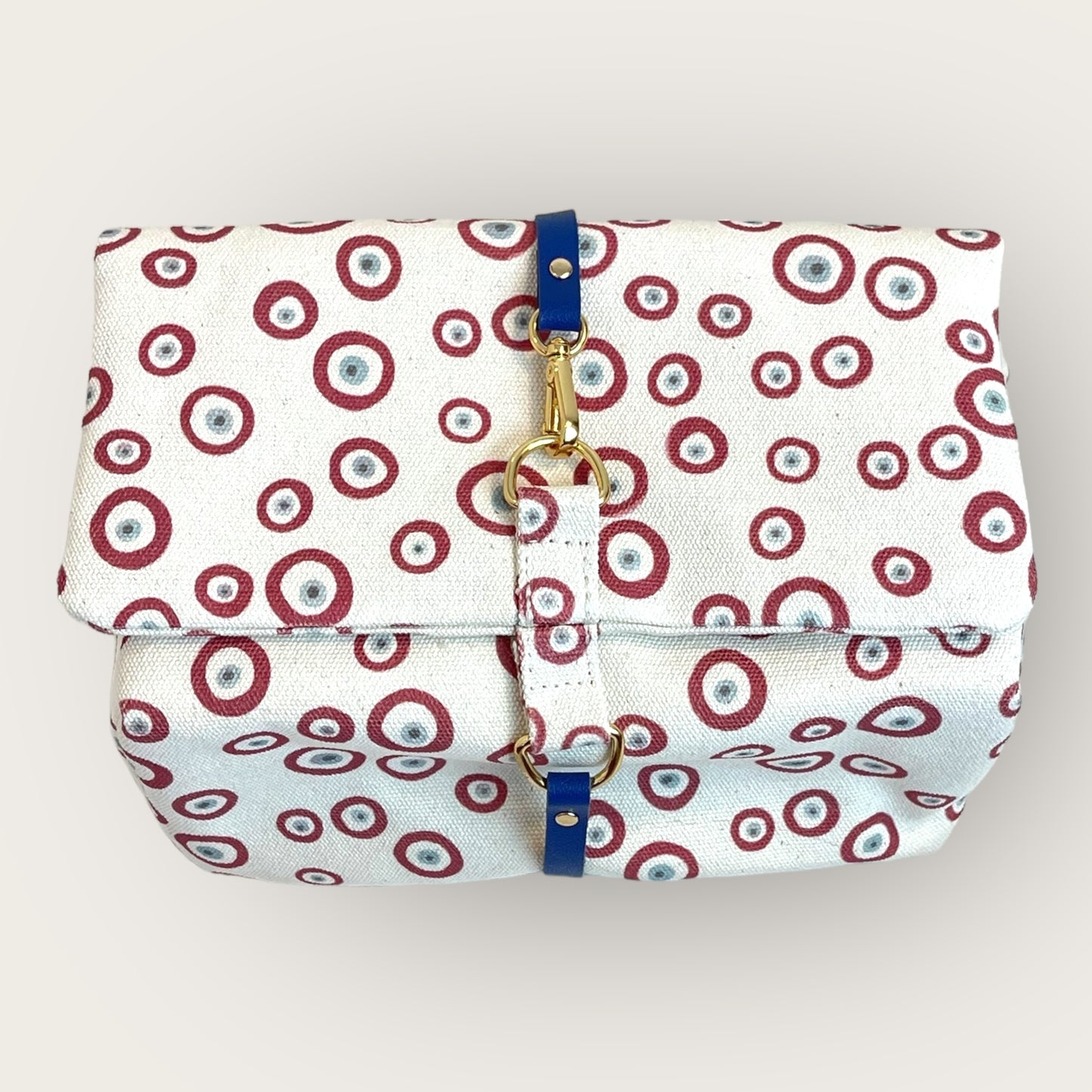 Necessaire Fita Good Vibes Vermelho