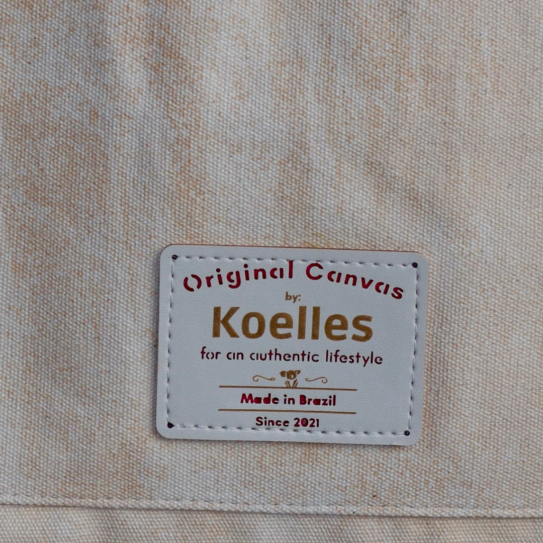 Bolsa Katrin Bege com Alças de Corrente e Couro Rosa