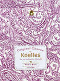 Bolsa Katrin Arabesque Vinho com Alças de Corrente e Couro Dourado