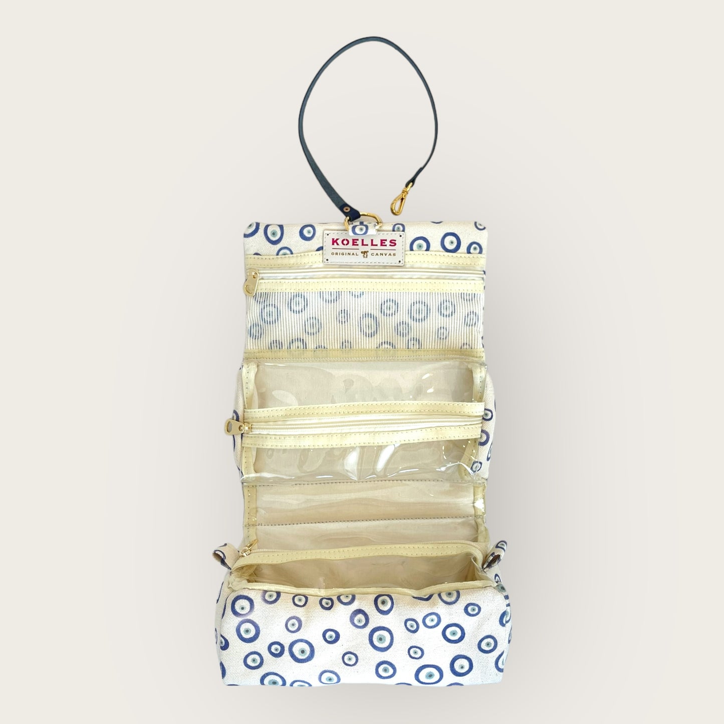 Necessaire Fita Good Vibes Azul