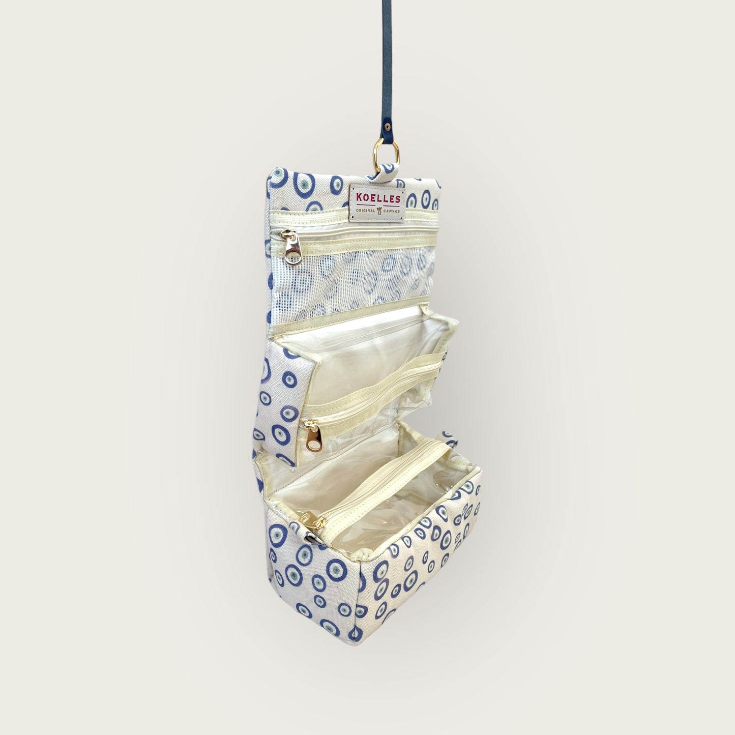 Necessaire Fita Good Vibes Azul