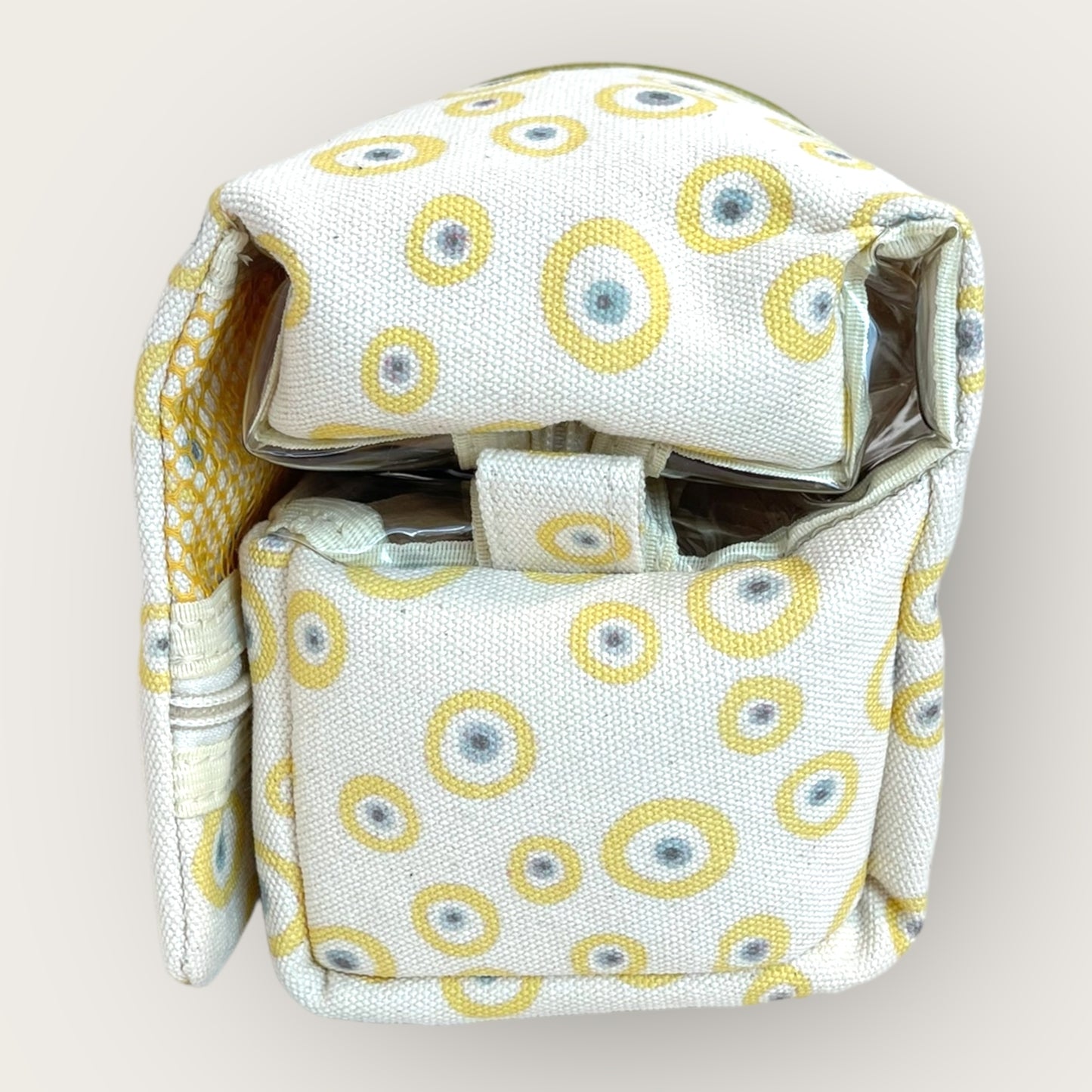 Necessaire Fita Good Vibes Amarelo