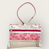 Necessaire Fita Good Vibes Rosa