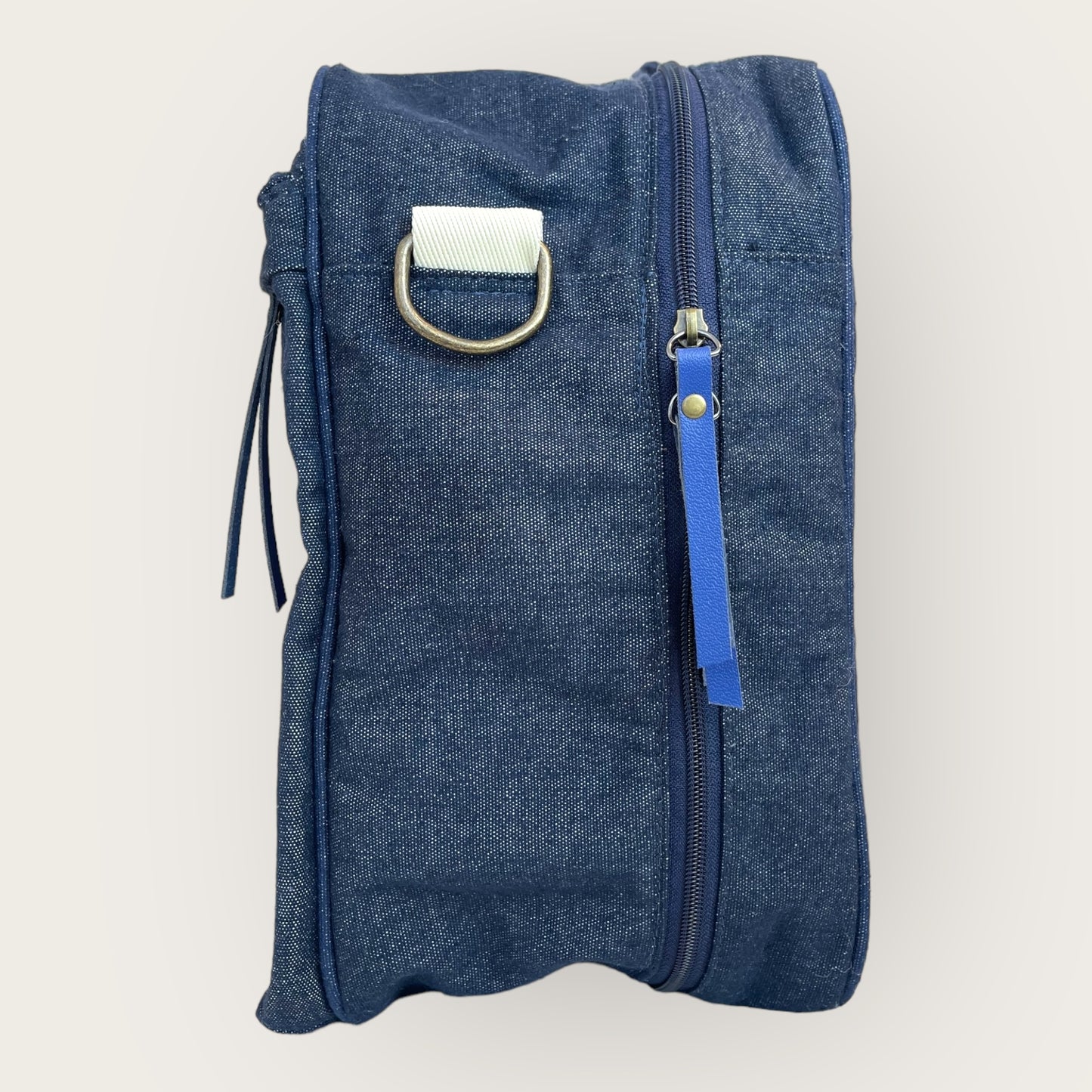 Mala Jeans Escuro PET (interno olhinho azul)