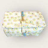 Necessaire Fita Good Vibes Amarelo