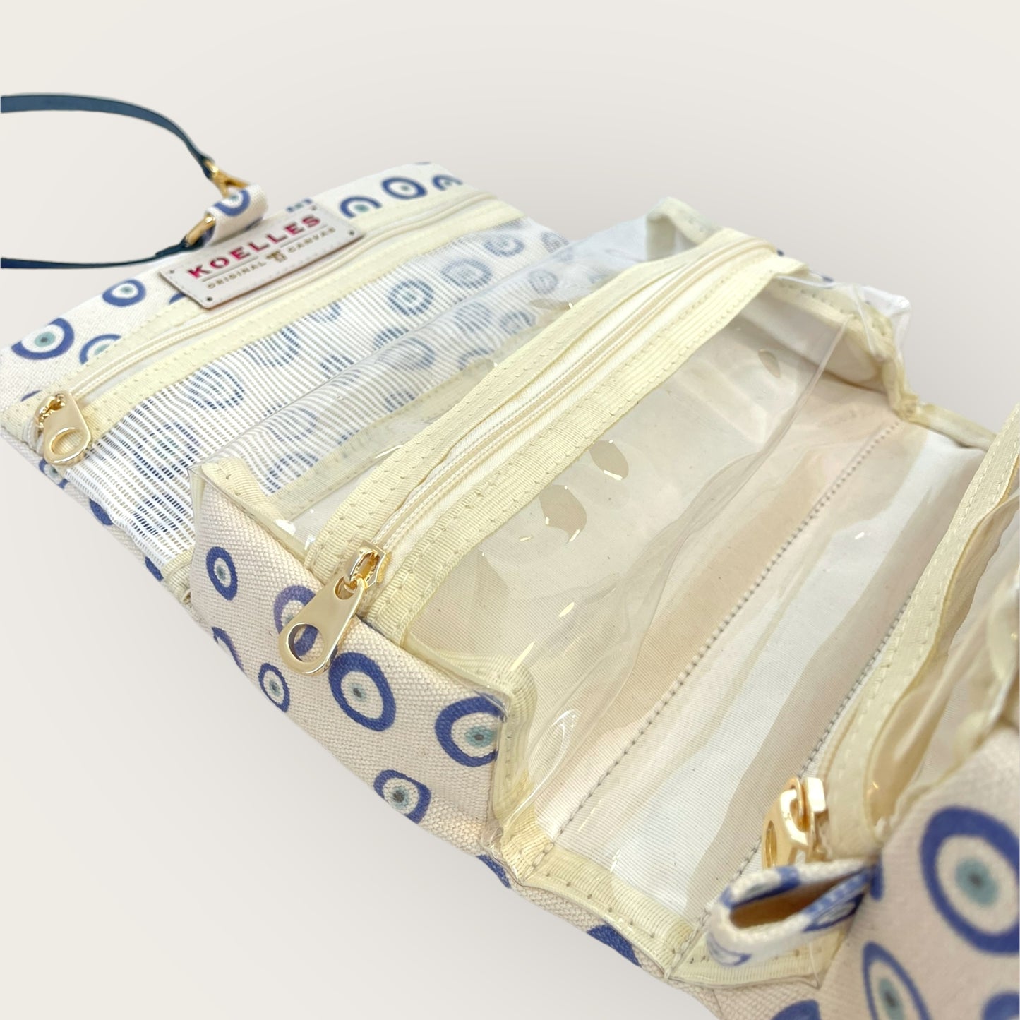 Necessaire Fita Good Vibes Azul
