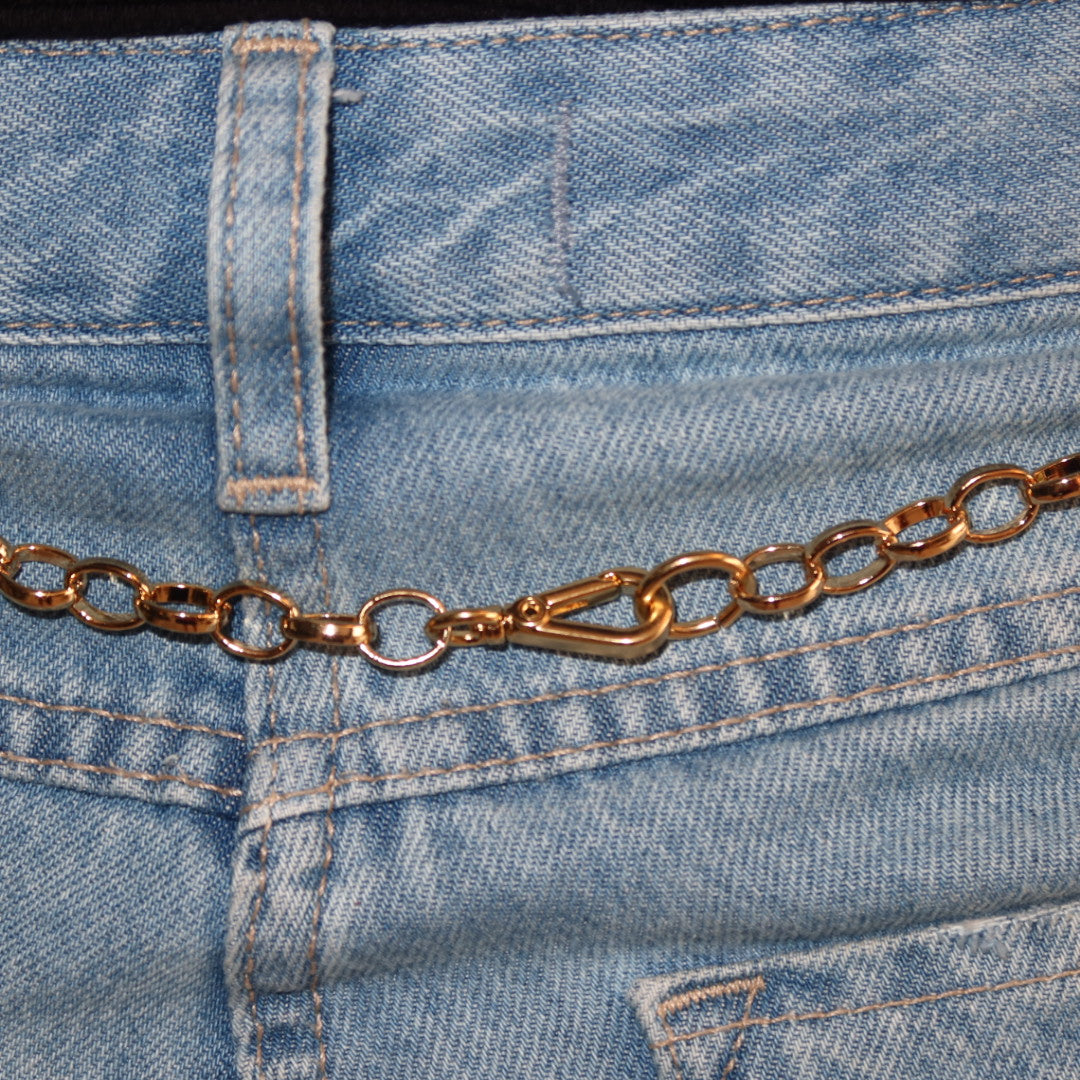 Body Chain Lacres em Dourado