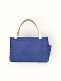 Bolsa Wallow Jeans com Alça de Couro Off White