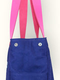 Bolsa Wallow Mrinho com Alça de Couro Rosa