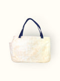 Bolsa Wallow Laranja com Alça de Couro Marinho