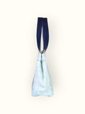 Bolsa Nuna Aqua com Alças de Couro Marinho
