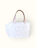 Bolsa Nuna Aqua com Alças de Couro Off White