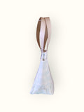 Bolsa Nuna Aqua com Alças de Couro Off White