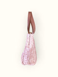 Bolsa Wallow arabesque Terracota com Alça de Couro Nude