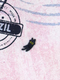 Bolsa Wallow Lilac com Alça de Couro Preto