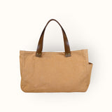 Bolsa Wallow Caramelo com Alça de Couro Marrom Café