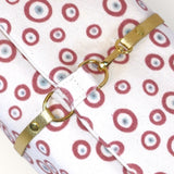 Necessaire Fita Good Vibes Vermelho