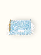 Necessaire Flat Arabesque Turquesa