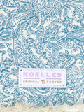 Necessaire Flat Arabesque Turquesa