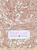 Necessaire Flat Arabesque Terracota